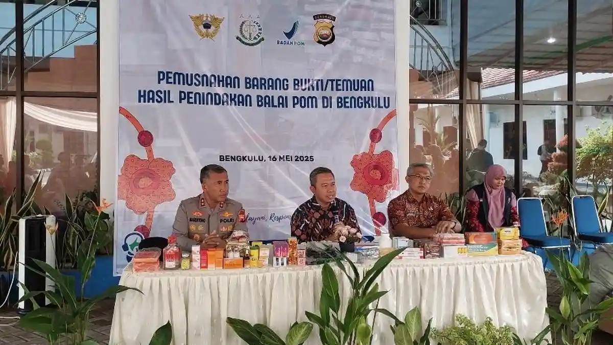 Daftar Nama Obat Keras hingga Psikotropika Ilegal yang Dimusnahkan BPOM Bengkulu