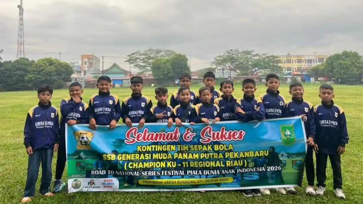 SSB Generasi Muda Panam Putra Pekanbaru U-11 Wakili Riau di PDAI Seri Nasional 2026 - Tribunpekanbaru.com