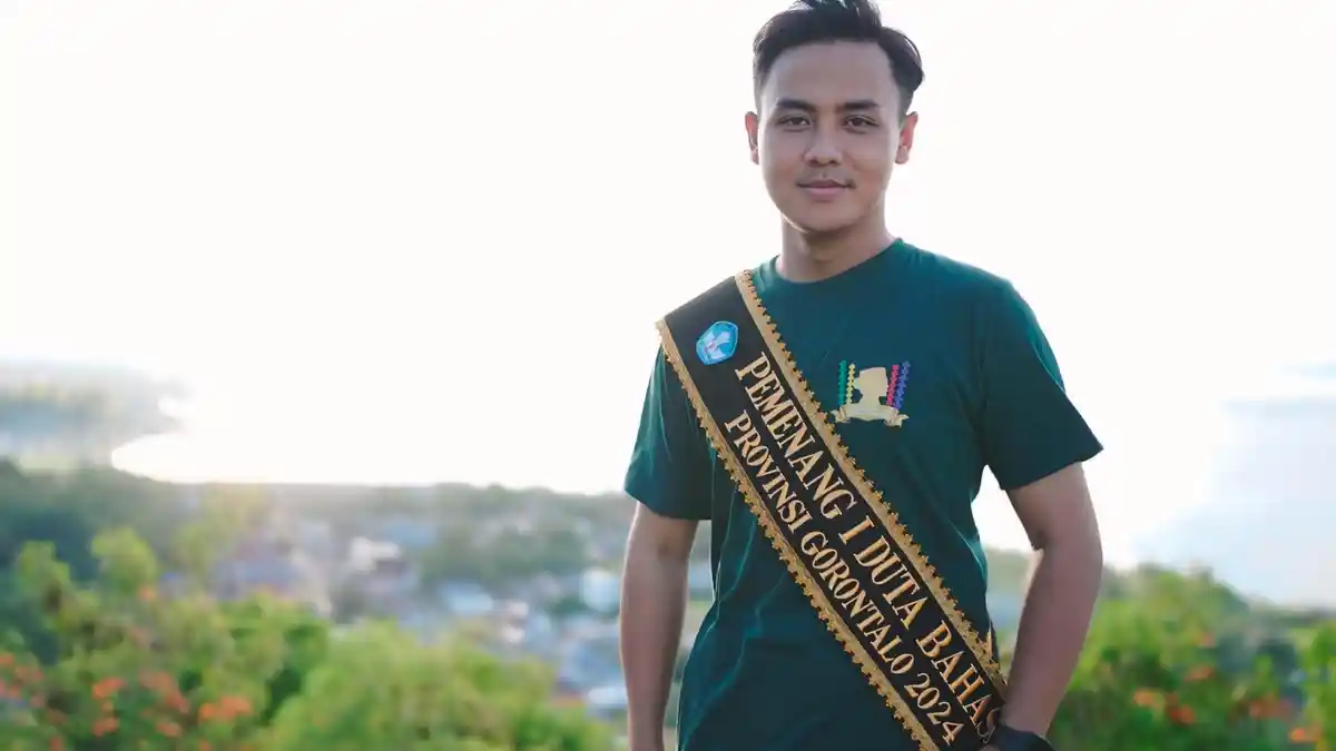 Sosok Bagas Dwi Nurcahyo Pemenang Duta Bahasa Gorontalo 2024: Melaju ke Level Nasional