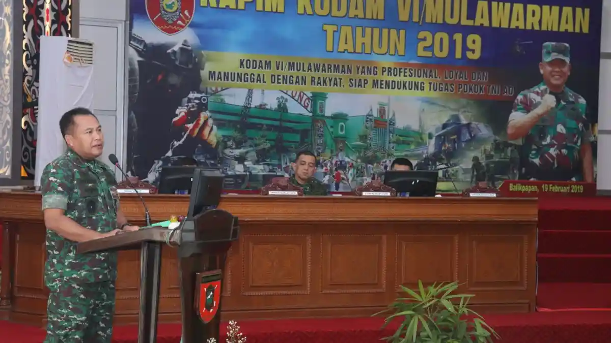 Pangdam VI/Mulwarman Tegaskan Prajurit TNI Harus Netral Hadapi Pemilu
