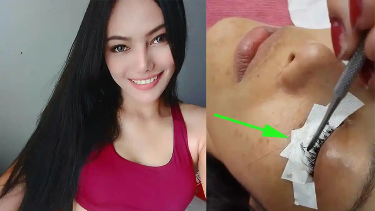 Wanita Nekat Perpanjang Bulu Mata, Beberapa Menit Kemudian Coba Berkedip, Akibatnya Ngeri