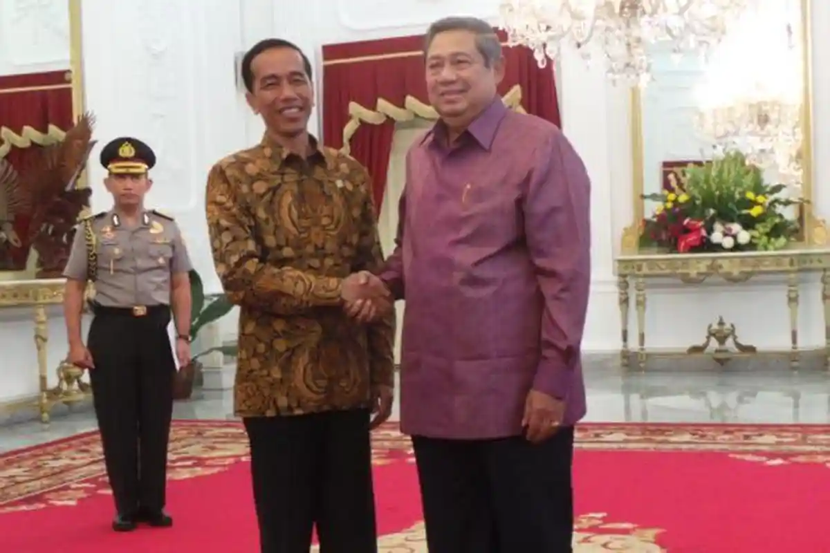 Jokowi dan Mantan Menteri Kabinet SBY Hadiri Kongres Partai Demokrat