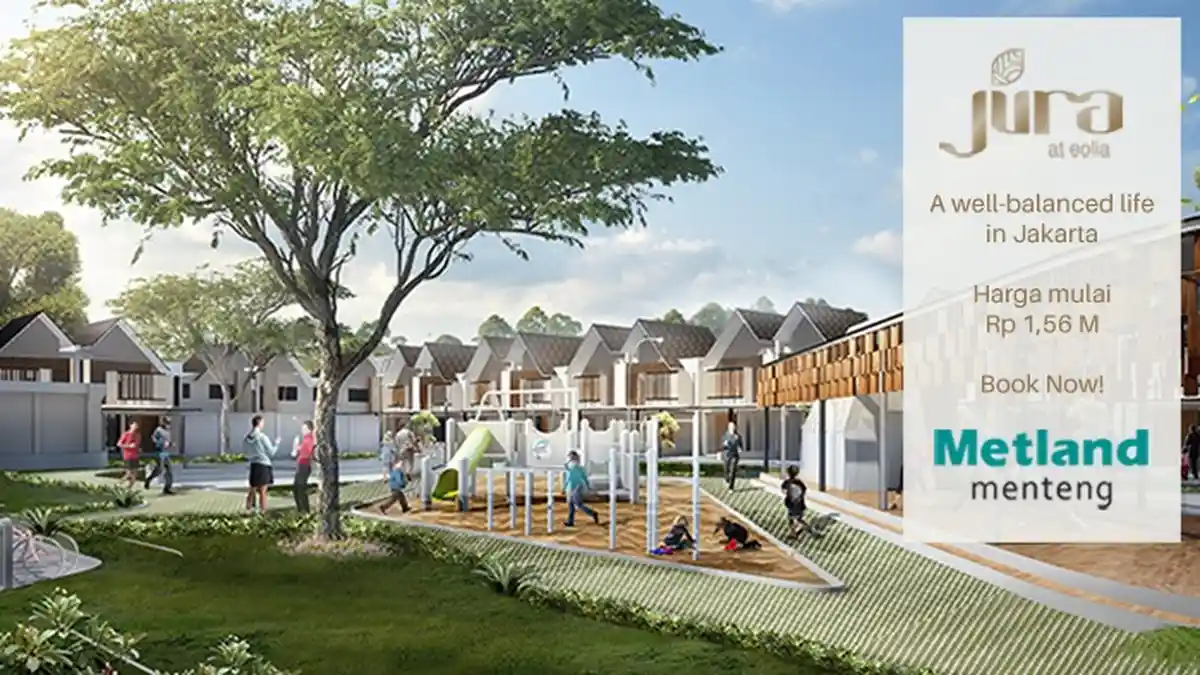 Soft Launch Jura, Rumah Eco-Friendly di Metland Menteng