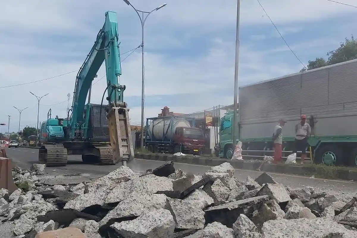 Kementerian PUPR Gelontor Rp 19 Miliar Perbaiki Jalan Lingkar Tegal, Bagaimana Saat Arus Mudik?