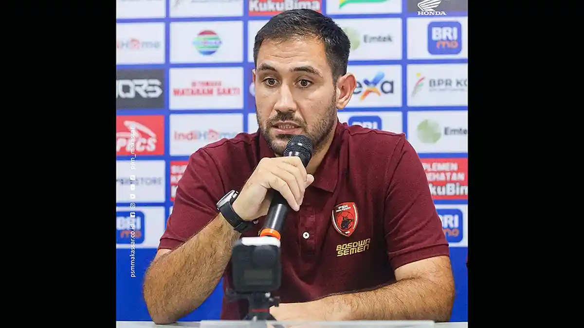 Paulo Renato Asisten Pelatih PSM Makassar Waspadai Permainan Carlos Fortes Striker PSIS Semarang
