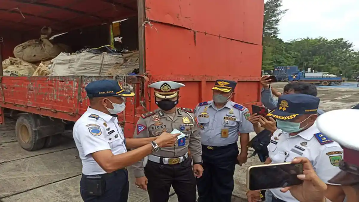 24 Kendaraan ODOL di Batam Terjaring Razia Tim Gabungan