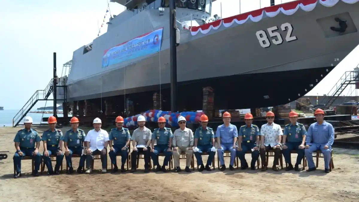 Kapal Baru TNI KRI Cakalang Diresmikan