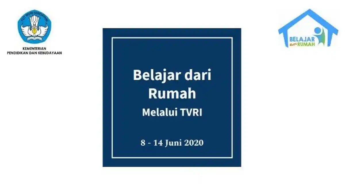 Jadwal Belajar dari Rumah di TVRI Sabtu 13 Juni 2020, Bahas Karya Sastra Pramoedya Ananta Toer