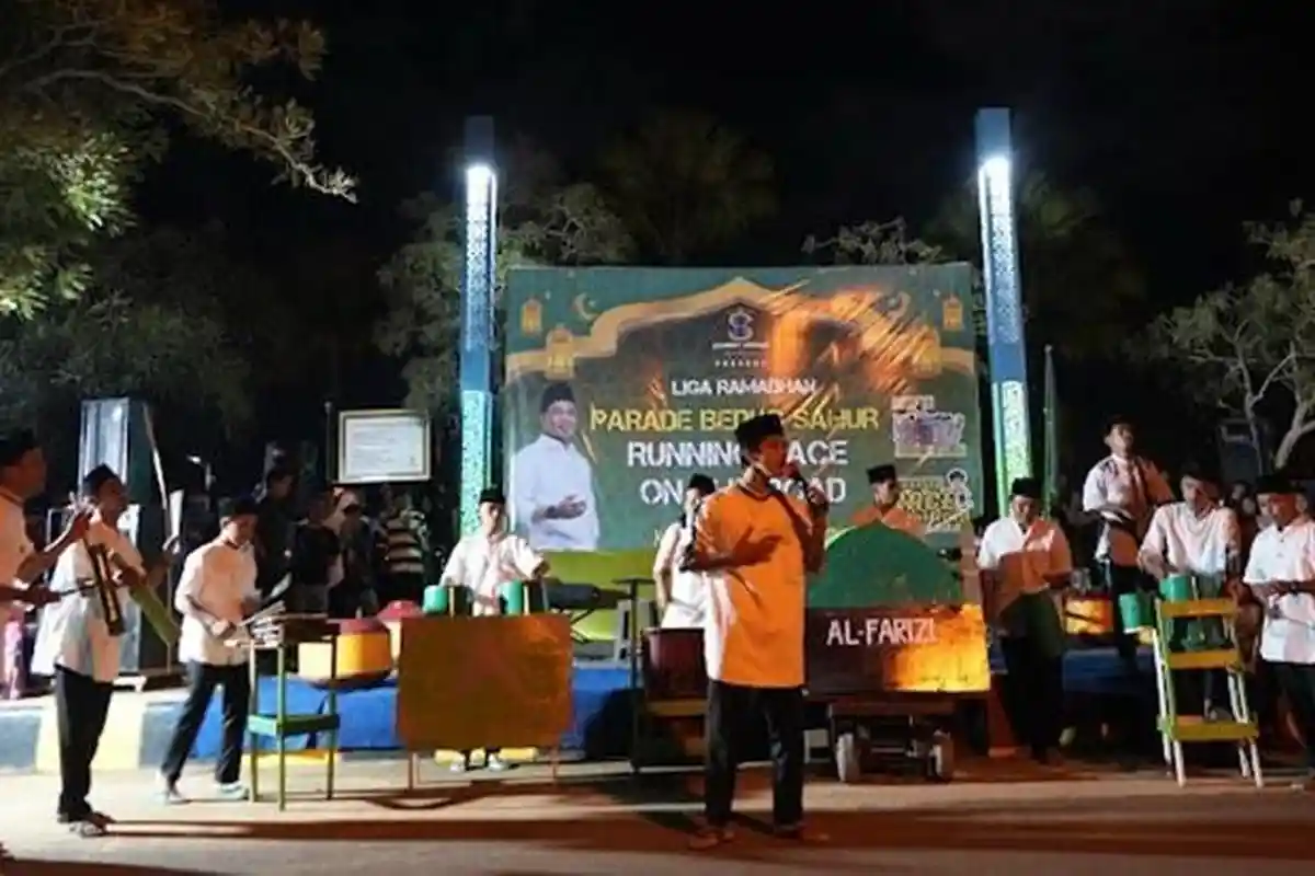 Generasi Muda Tana Tidung Kaltara Diajak Berkreasi Lewat Lomba Beduk Sahur dan Running on The Road