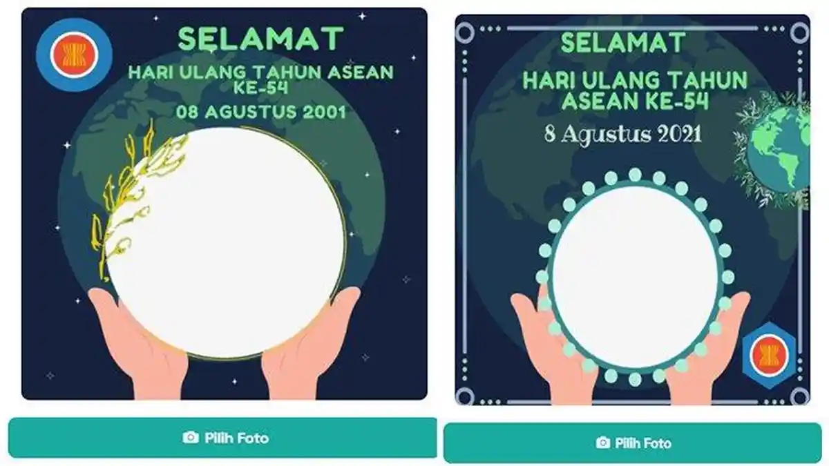 Kumpulan 20 Link Twibbon Ucapan Selamat Hari Ulang Tahun ASEAN 8 Agustus 2021, Cocok Buat Update WA