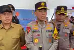 Kapolda Sulteng Tinjau Pos Terpadu Operasi Ketupat di Morowali Jelang Mudik Lebaran 2026