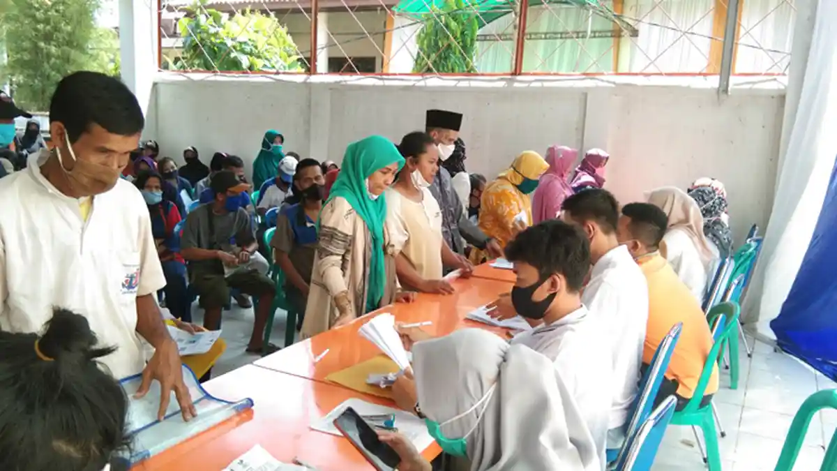 Kantor Pos Pahoman Kembali Cairkan BST Kemensos Tahap 4 dan 5