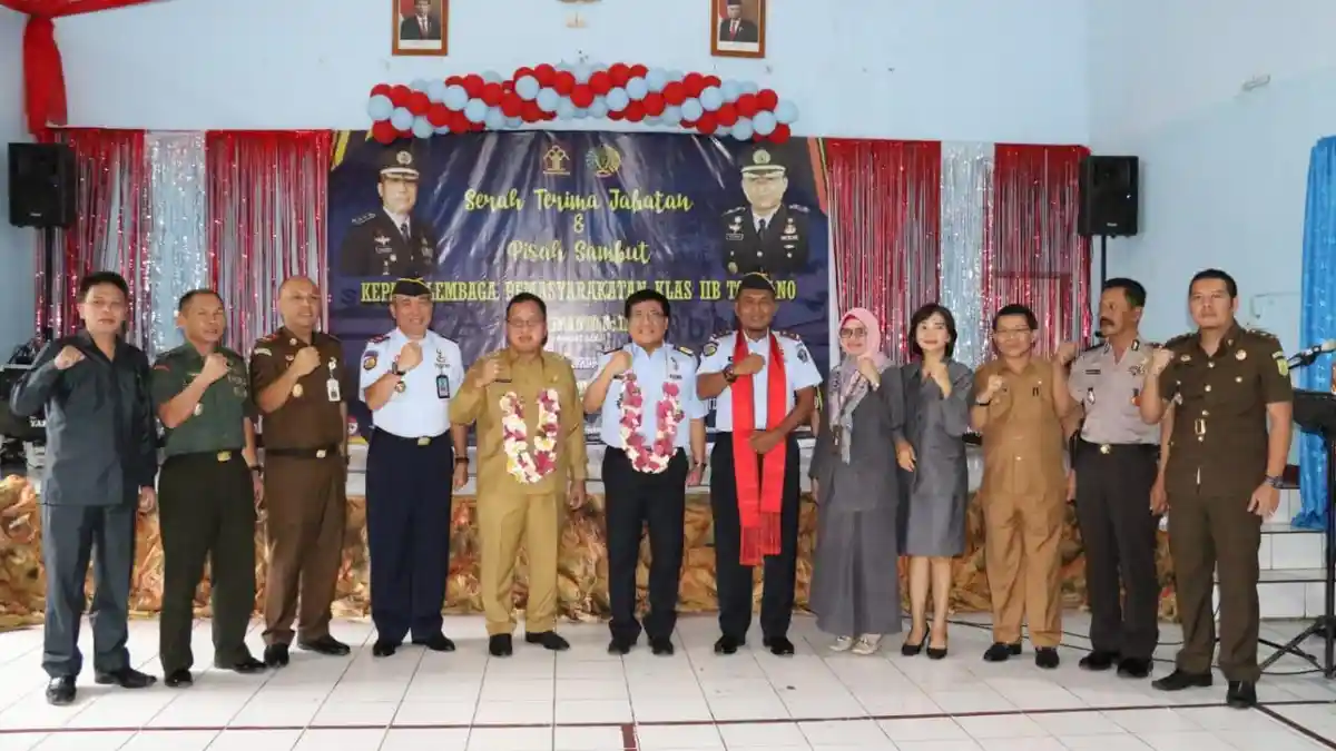 Wabup Robby Dondokambey Menyambut Kedatangan Kalapas Tondano yang Baru