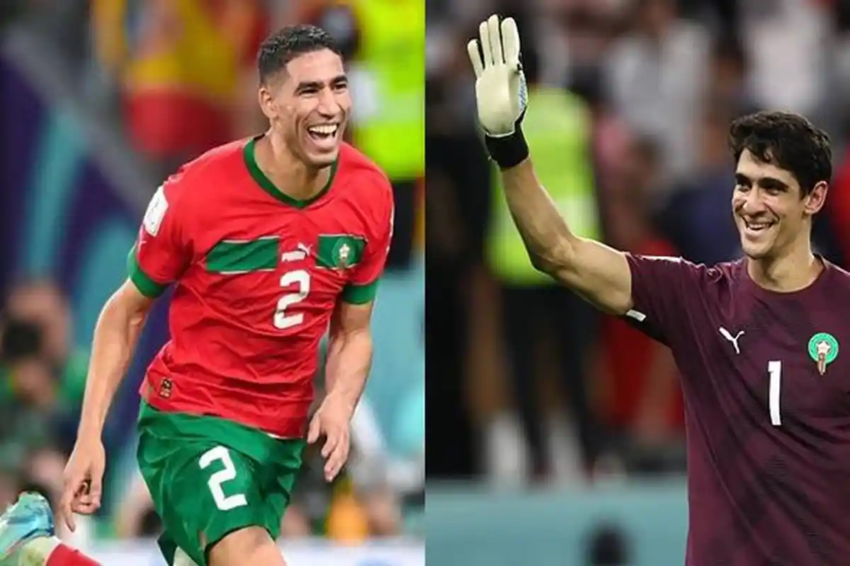 Tim Maroko Piala Dunia 2022 dengan Sentuhan Magis Achraf Hakimi dan Yassine Bounou