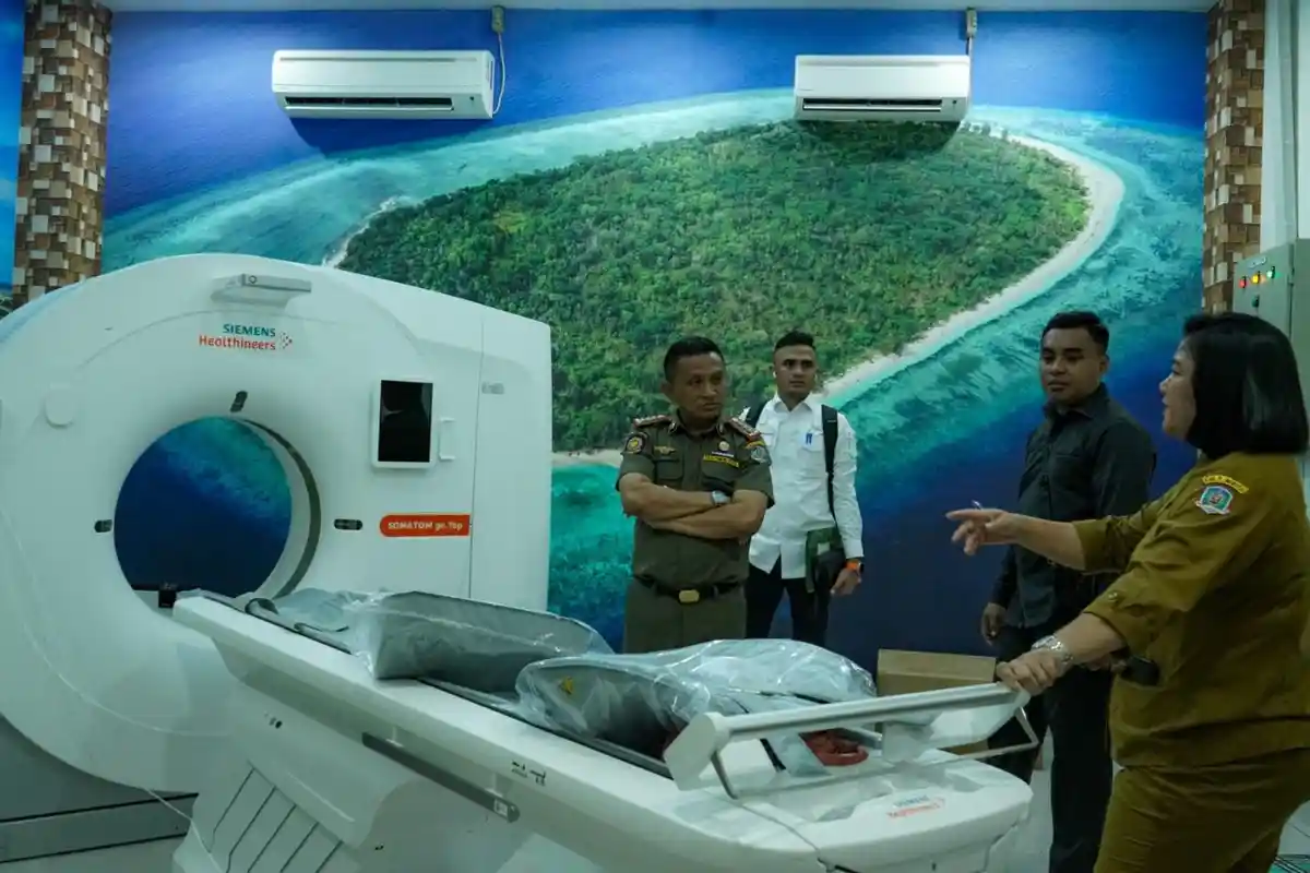 Ada Alat Computed Tomography Scan di RSUD Ir Soekarno Morotai, Bupati: Semoga Pelayanan Makin Baik