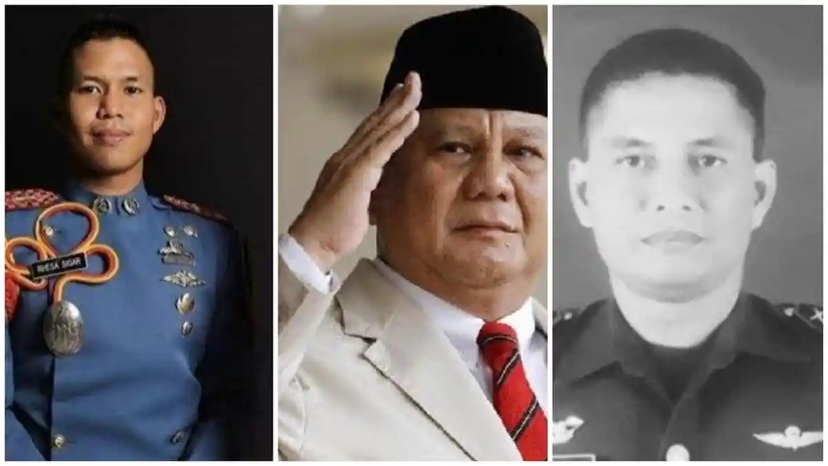 Ayah & Anak Gugur saat Bertugas, Letda Laut Resha & Letkol Simson Ternyata Kerabat Prabowo Subianto