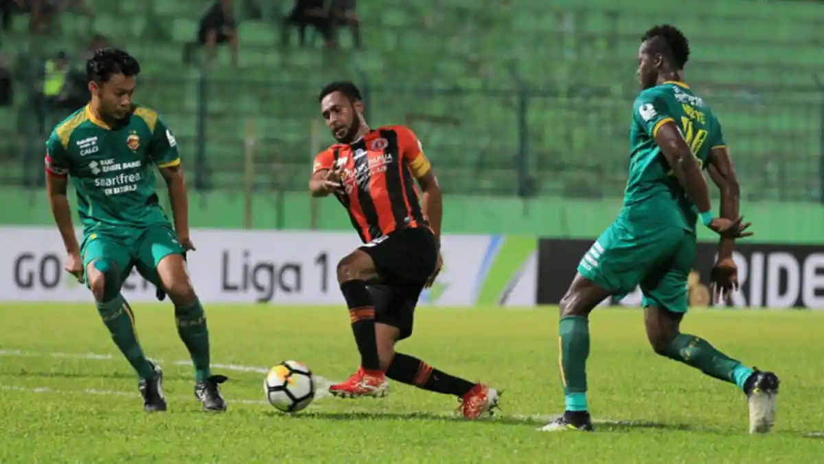 Perseru Serui vs Sriwijaya FC: Perseru Menang 1-0