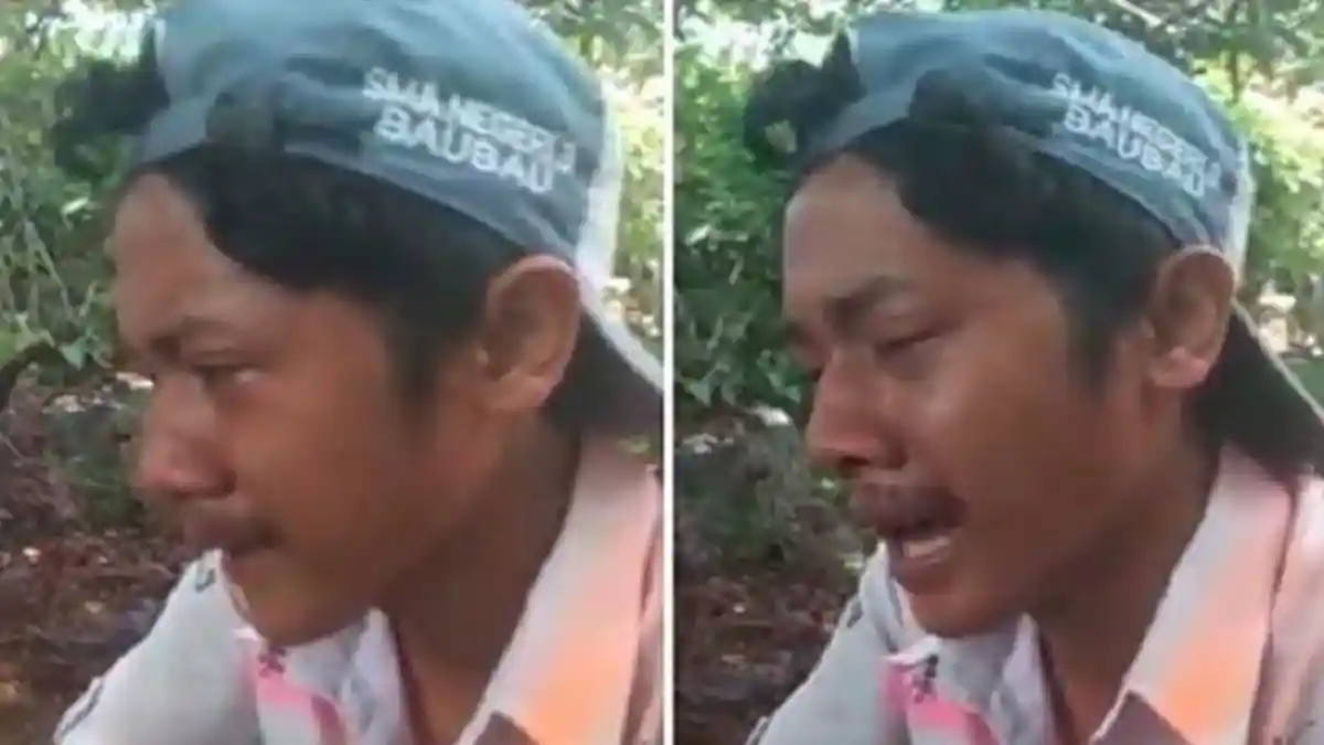 Dinyatakan Lulus, Siswa SMA Ini Menangis dan Minta Maaf kepada Gurunya karena Sering Lompat Pagar