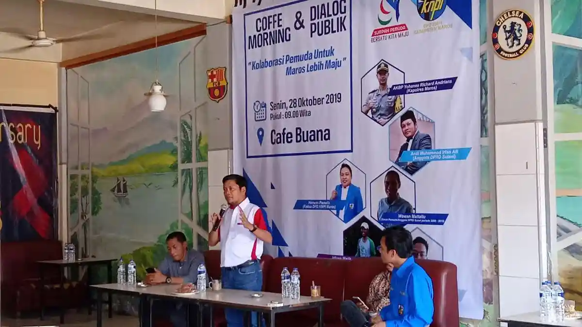 Begini Cara KNPI Maros Peringati Hari Sumpah Pemuda