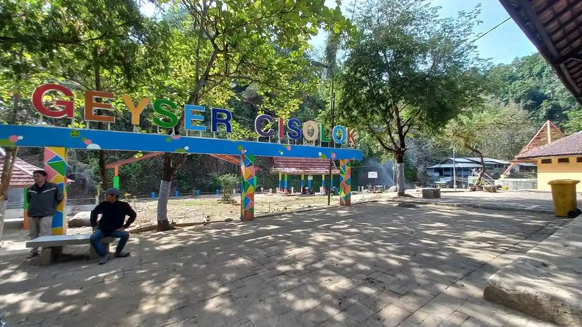 Wisata Air Panas Geyser Cisolok Sukabumi Lesu di Tengah Isu Megathrust