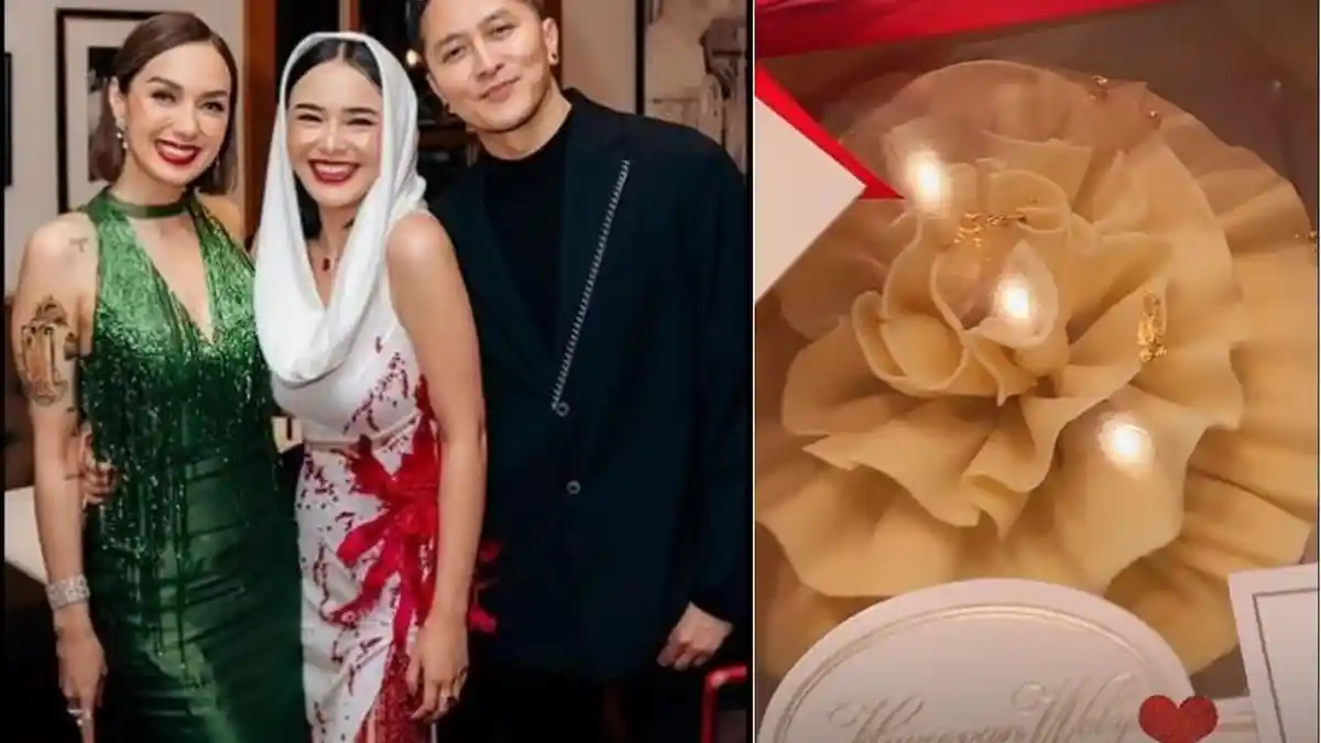Amanda Manopo Kirim Kue Bertabur Emas untuk Sara Wijayanto Jelang Natal