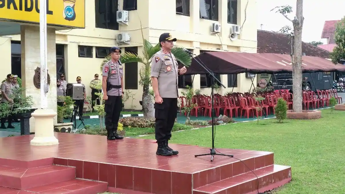 Pantau Kesiapan Pengamanan Pilkada, Kapolda DIY Kunjungi Polres Gunungkidul