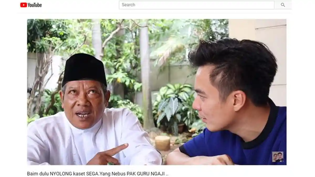 Baim Wong Panggil Guru Ngaji Masa Kecilnya Untuk Ajari Paula