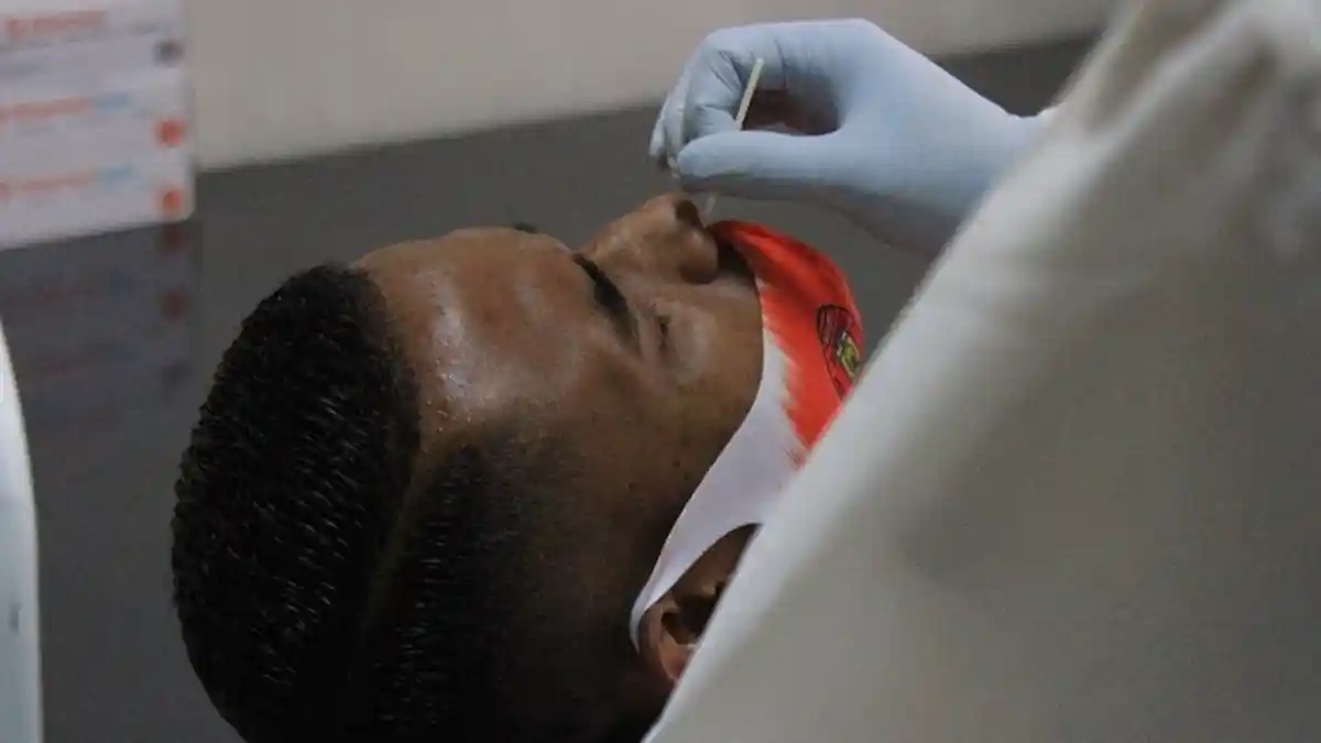 Pemain dan Tim Ofisial Persiraja Selesai Menjalani Swab Test di Unsyiah - pemain-persiraja-swab-test-3.jpg