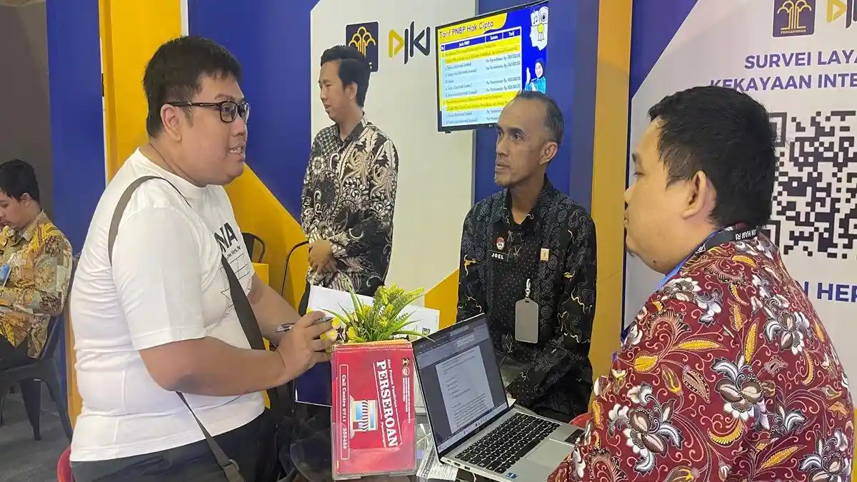 Kanwil Kemenkum Sumsel Buka Layanan KI di IFBC Expo 2026, Warga Konsultasi Merek dan Hak cipta