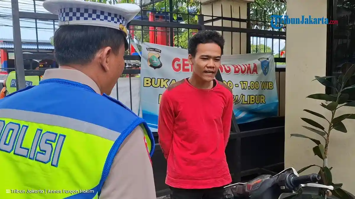 Operasi Zebra Jaya di Jaksel, Pelanggar Dihukum Bernyanyi dan Baca Pancasila