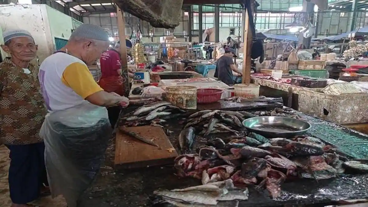 Jelang Lebaran Harga Ikan Gabus Giling di Palembang Mulai Naik, Hari ini Tembus Rp80 Ribu per Kilo