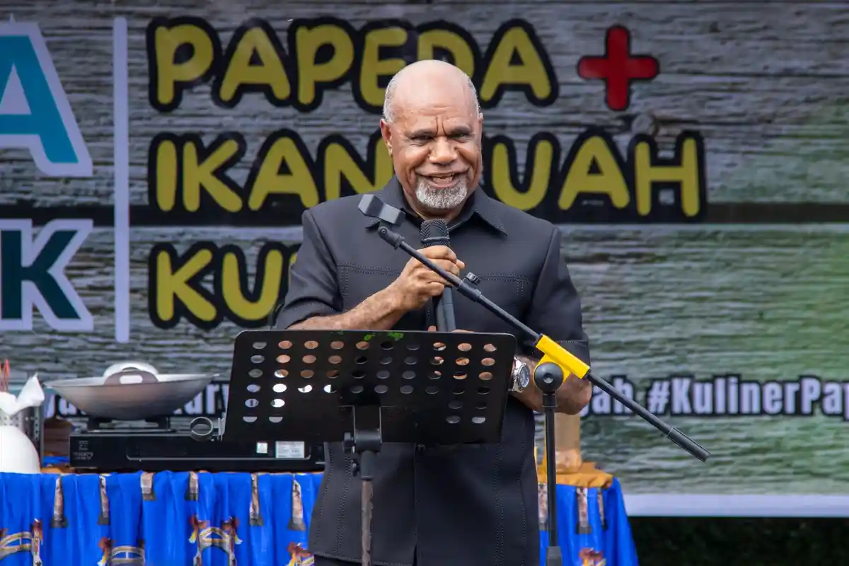 Sambut Hari Otsus, Pemprov Papua Tengah Adakan Lomba Masak Papeda