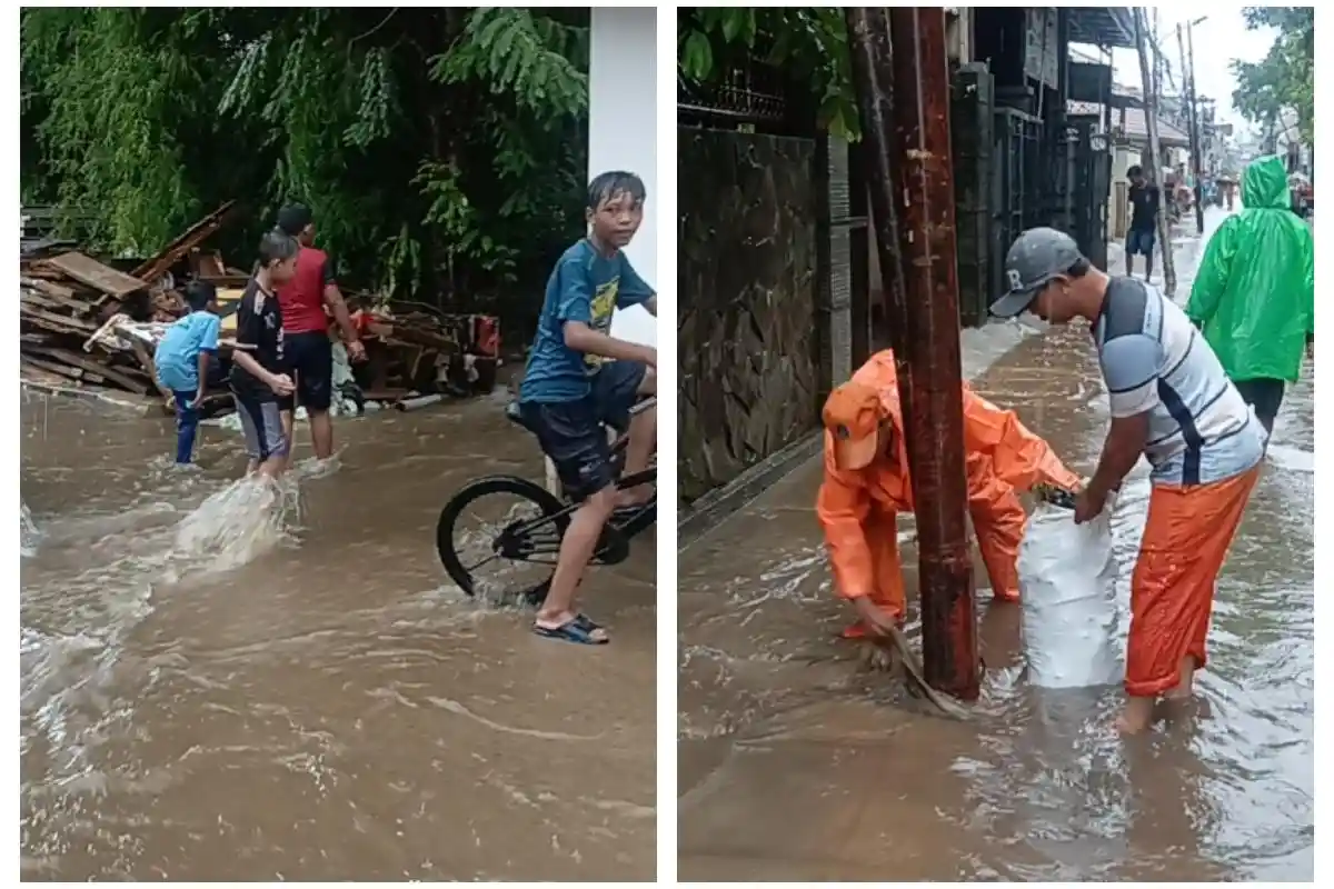 UPDATE Banjir di Jakarta hingga Malam:28 RT di Jakbar, Jaksel, Jaktim Terendam, Terparah di Kuningan