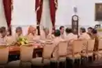 Presiden Jokowi Menerima Direksi BPJS di Istana