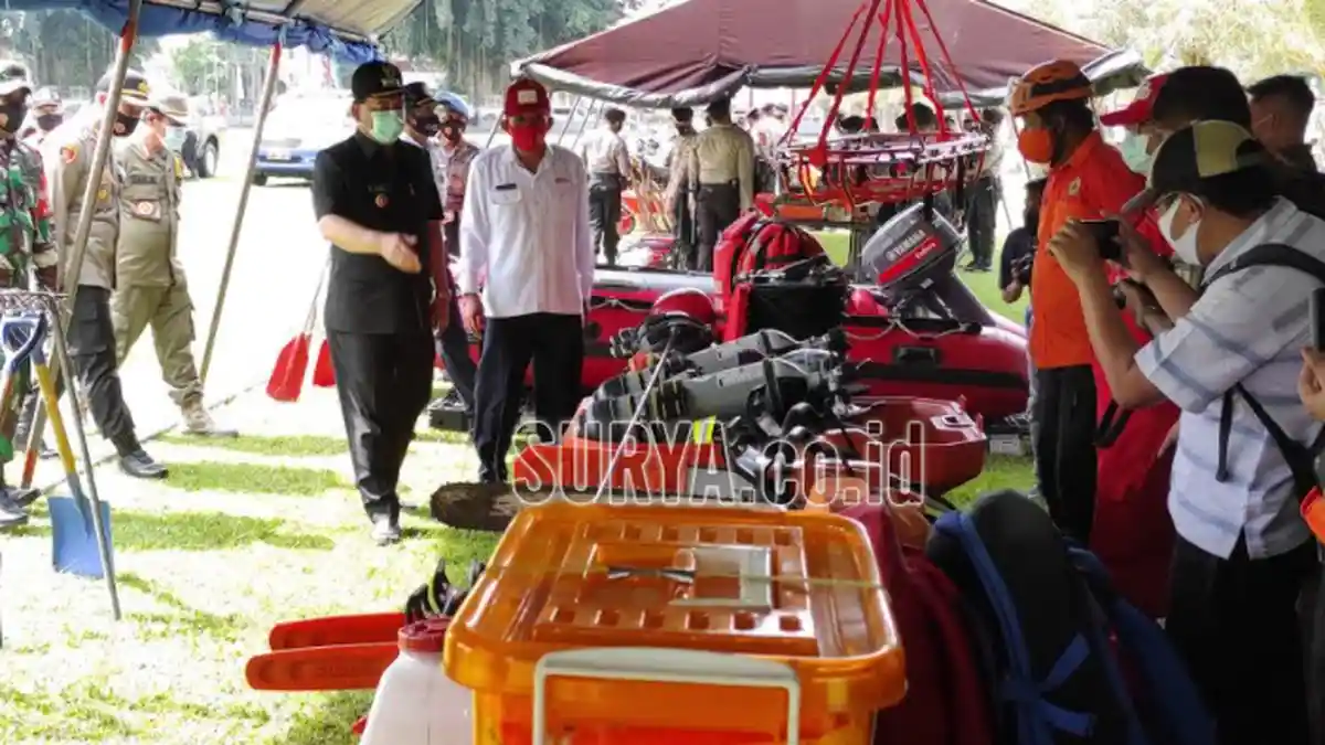 Apel Siaga Bencana, Masyarakat Kota Blitar Diminta Waspada Terjadinya Angin Kencang