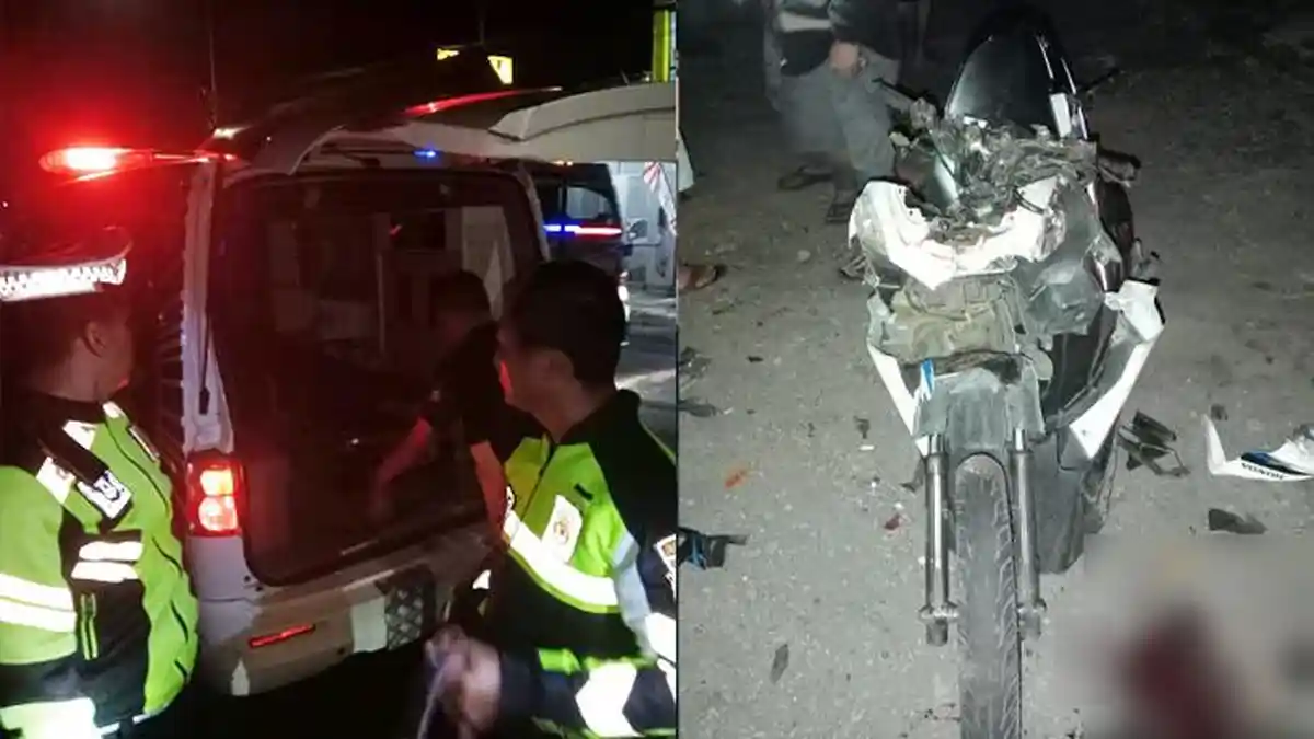 KRONOLOGI Pelajar Banyuwangi Tabrak Truk Parkir, Mendadak Motor yang Dikendarai Oleng