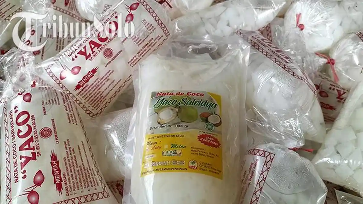 Nata de Coco Made in Sragen: Paling Diburu saat Ramadan, Setiap Hari Habiskan 1.000 Liter Air Kelapa