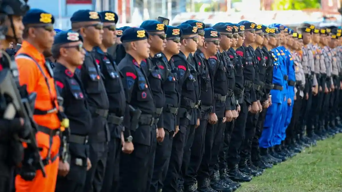 Kampanye Pilkada Maluku Utara 2024 Dikawal Ratusan Polisi