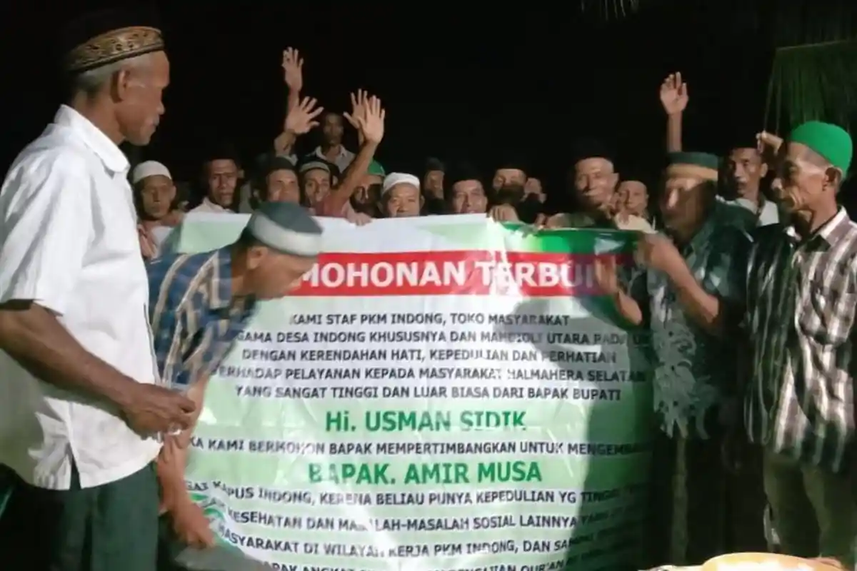 Warga Tolak Hamid Ahmad Sebagai Kepala Puskemas Desa Indong, Dinkes Halmahera Selatan Bakal Dialog