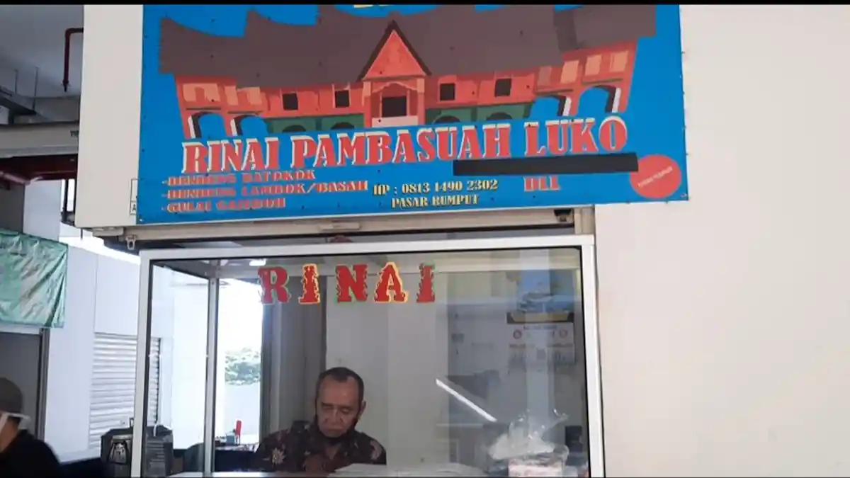 Punya Arti Unik, Kisah di Balik Nama Rumah Makan Padang di Pasar Rumput: Gerimis Membasuh Luka