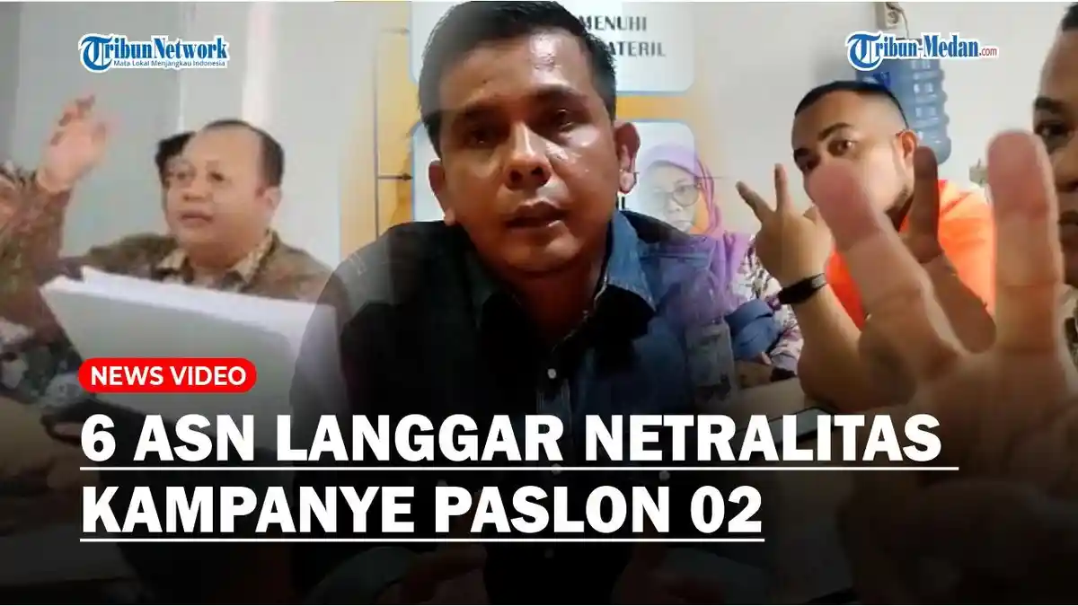 UPDATE Video Viral Kabid SMP Kampanyekan Prabowo-Gibran, Bawaslu Medan: 6 ASN Tak Netral