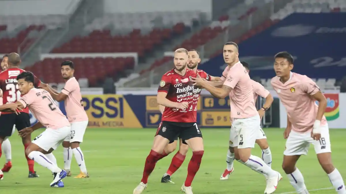 Hasil Pertandingan Perdana Liga 1 Bali United vs Persik Kediri Berakhir 1-0