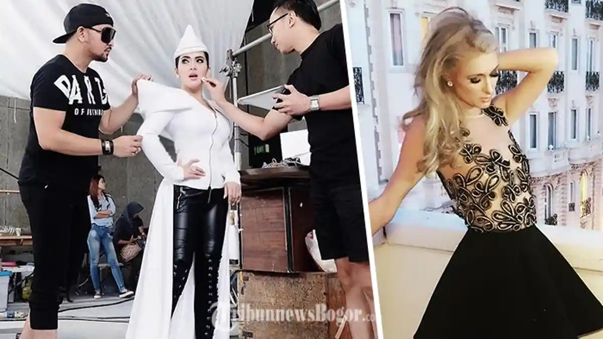 5 Gaya Paris Hilton vs Syahrini, Menurut Anda Keren Mana?