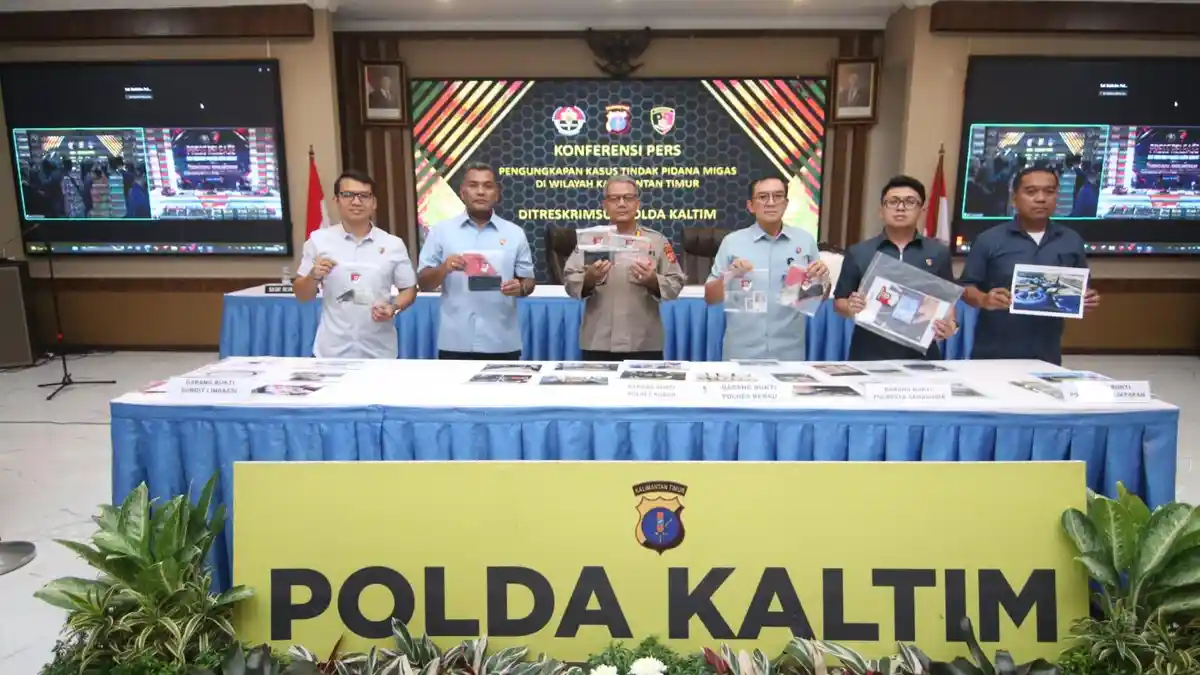 Polda Kaltim Ungkap 11 Kasus Penyalahgunaan BBM Subsidi, 12 Tersangka Diamankan