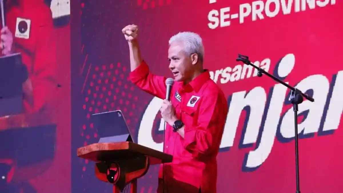 Ganjar Pranowo Beber Sosok Pendampingnya di Depan Kader PDIP Sulawesi Utara