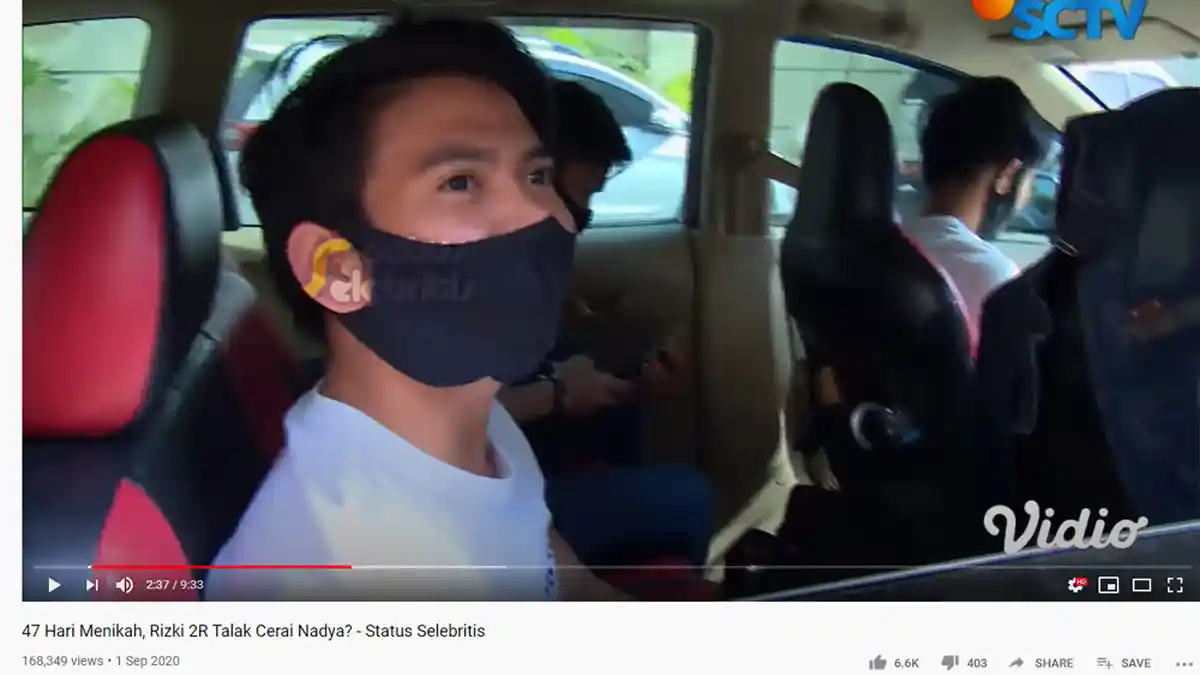 Terkait Unggahan  Rizki DA, Adik Kembarnya Ridho DA: Bukan Berarti Postingan Galau Isi Hati Kita