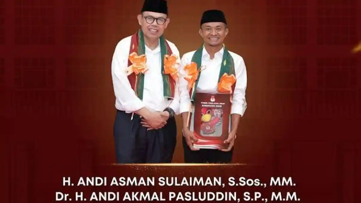 Visi Misi Asman Sulaiman - Andi Akmal, Bupati dan Wakil Bupati Bone Dilantik pada 6 Februari 2025