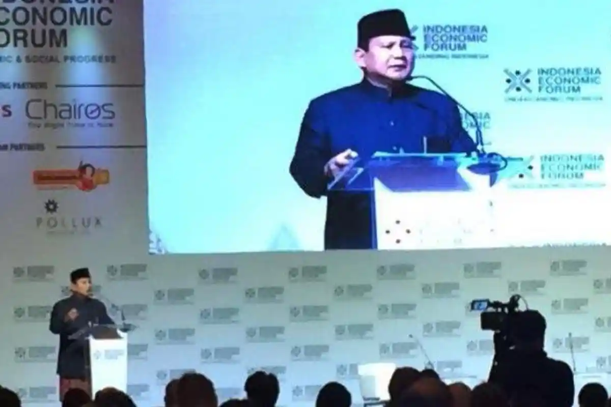 Sedang Berlangsung LIVE STREAMING Pidato Prabowo Subianto, Ini yang Disampaikan Capres Nomor Urut 2