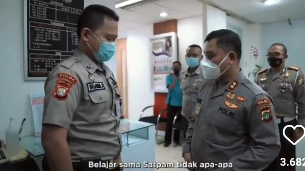 Saat Kapolda Metro Jaya Irjen Fadil Imran Ingin Belajar dari Satpam soal Pelayanan Warga