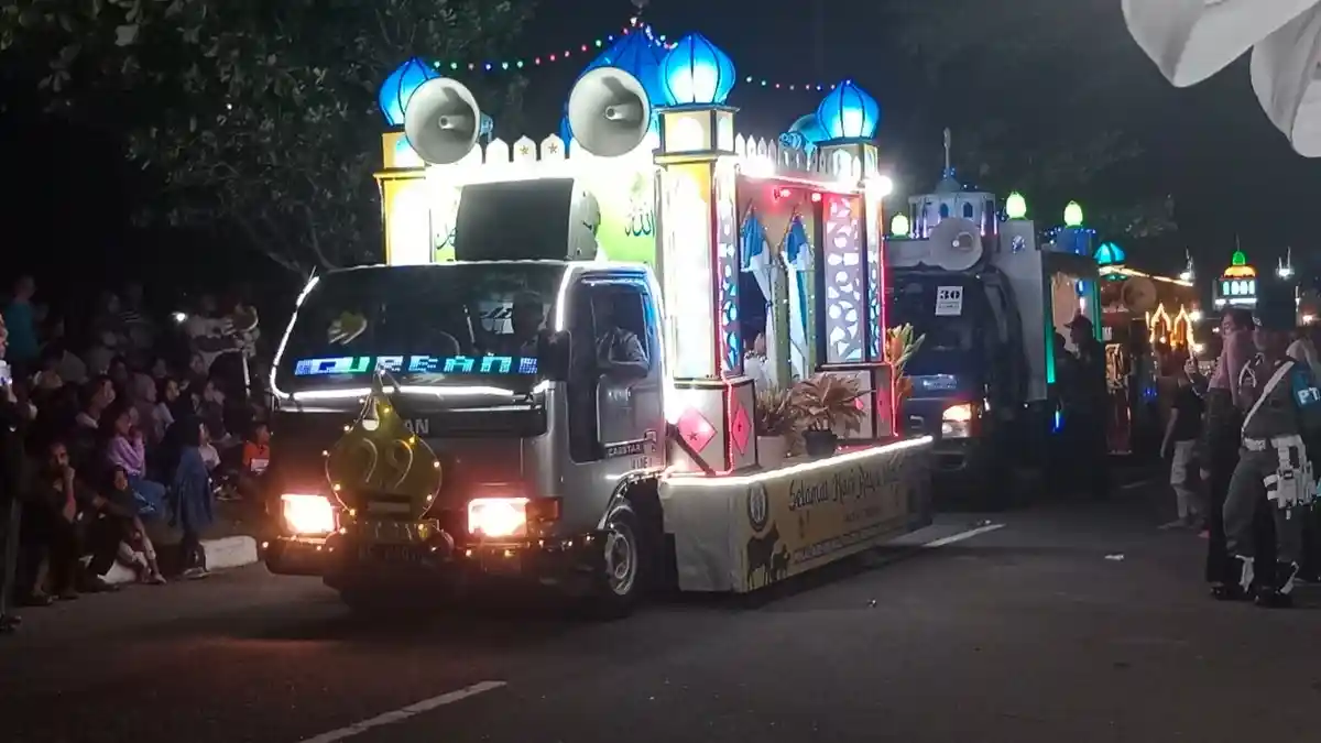 Pawai Takbir Meriahkan Malam Idul Adha 1443 H di Sabang 